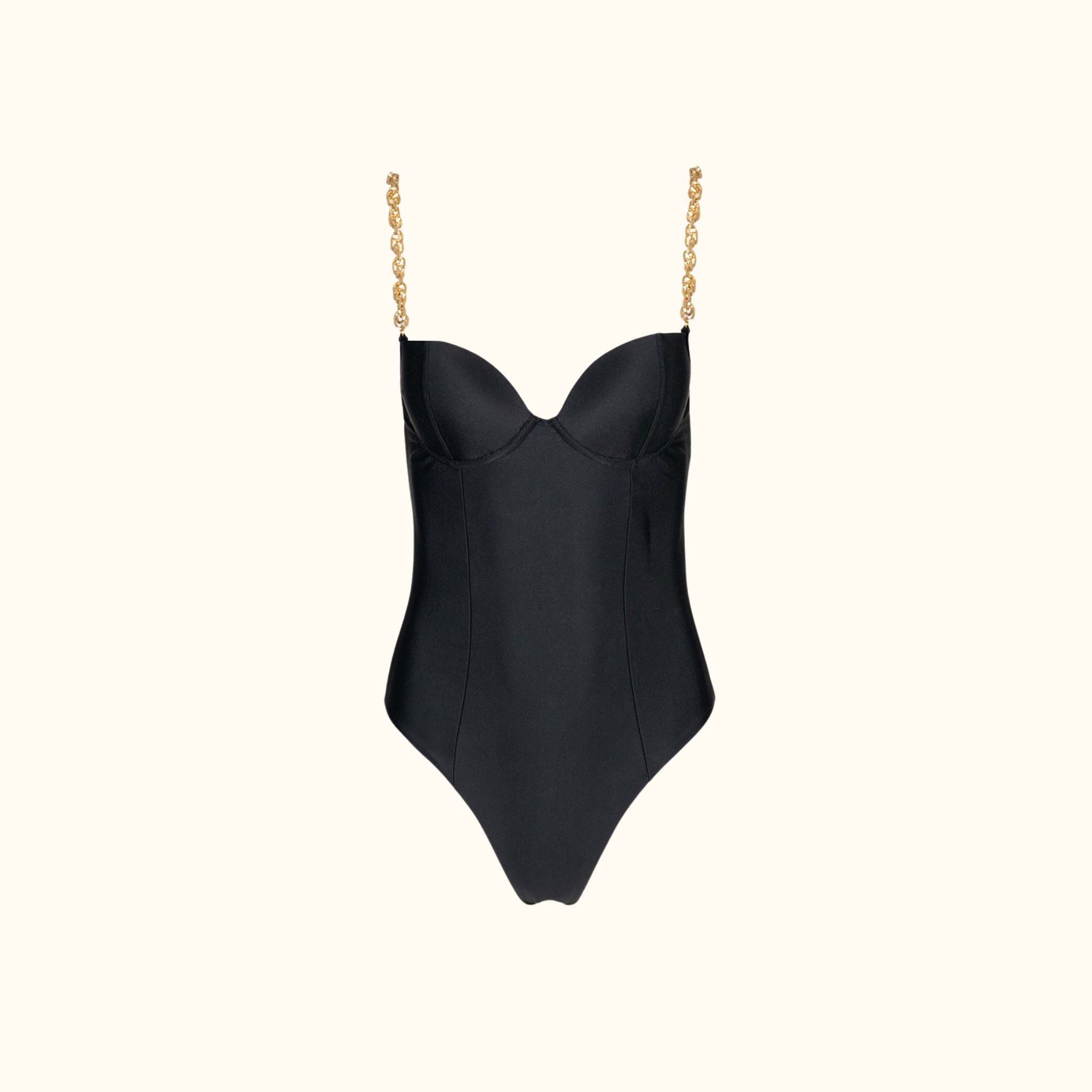 Aurora One Piece with golden chains