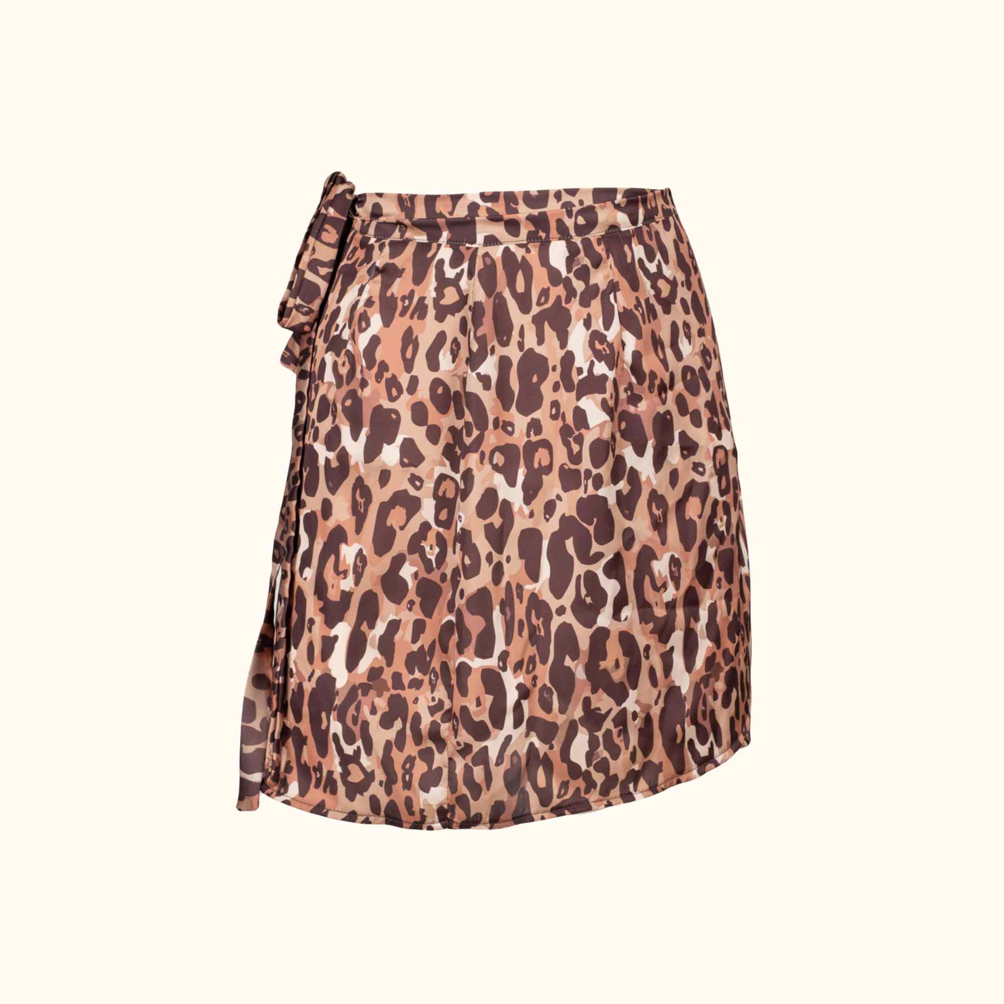 Amāre Satin Wrap Skirt