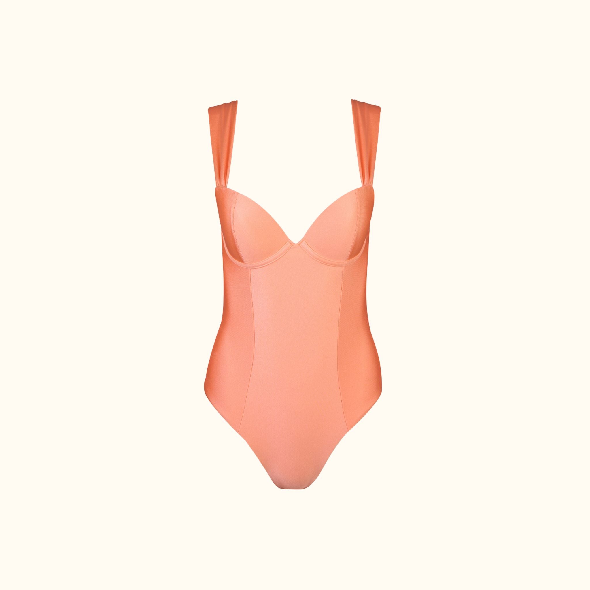 Magnolia Peach Push Up One Piece