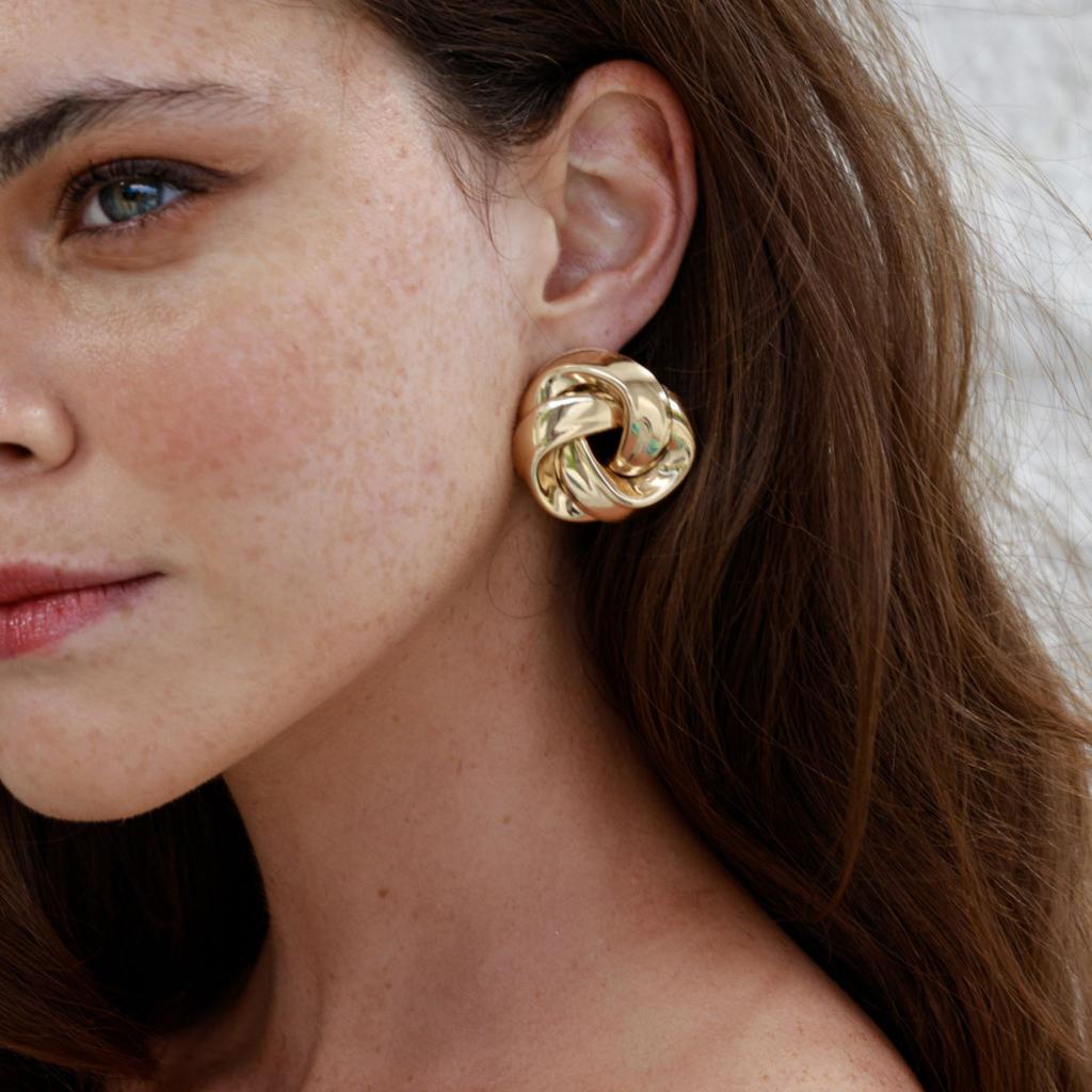Lolita Gold Vintage Earrings
