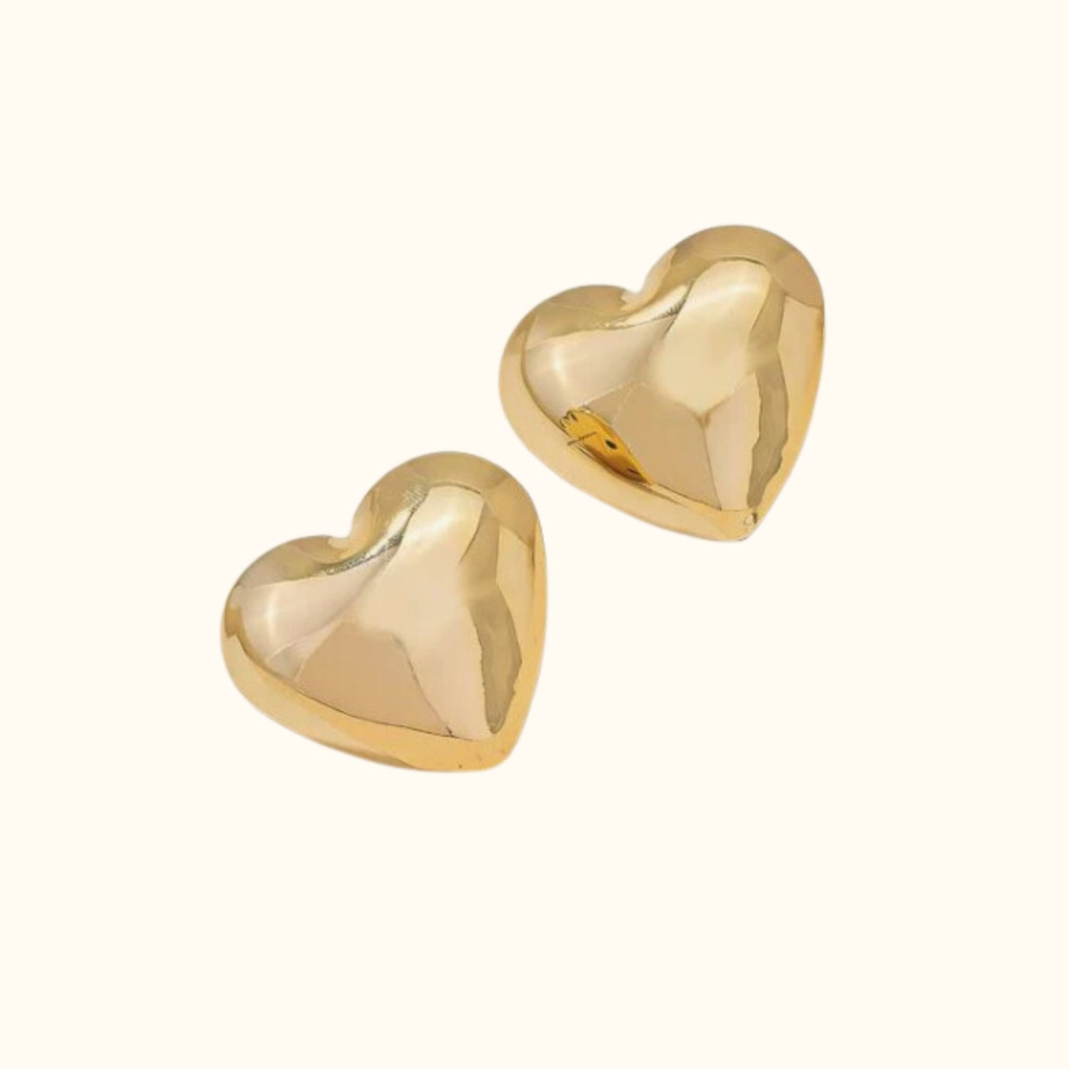 Lovi Gold Heart Earrings