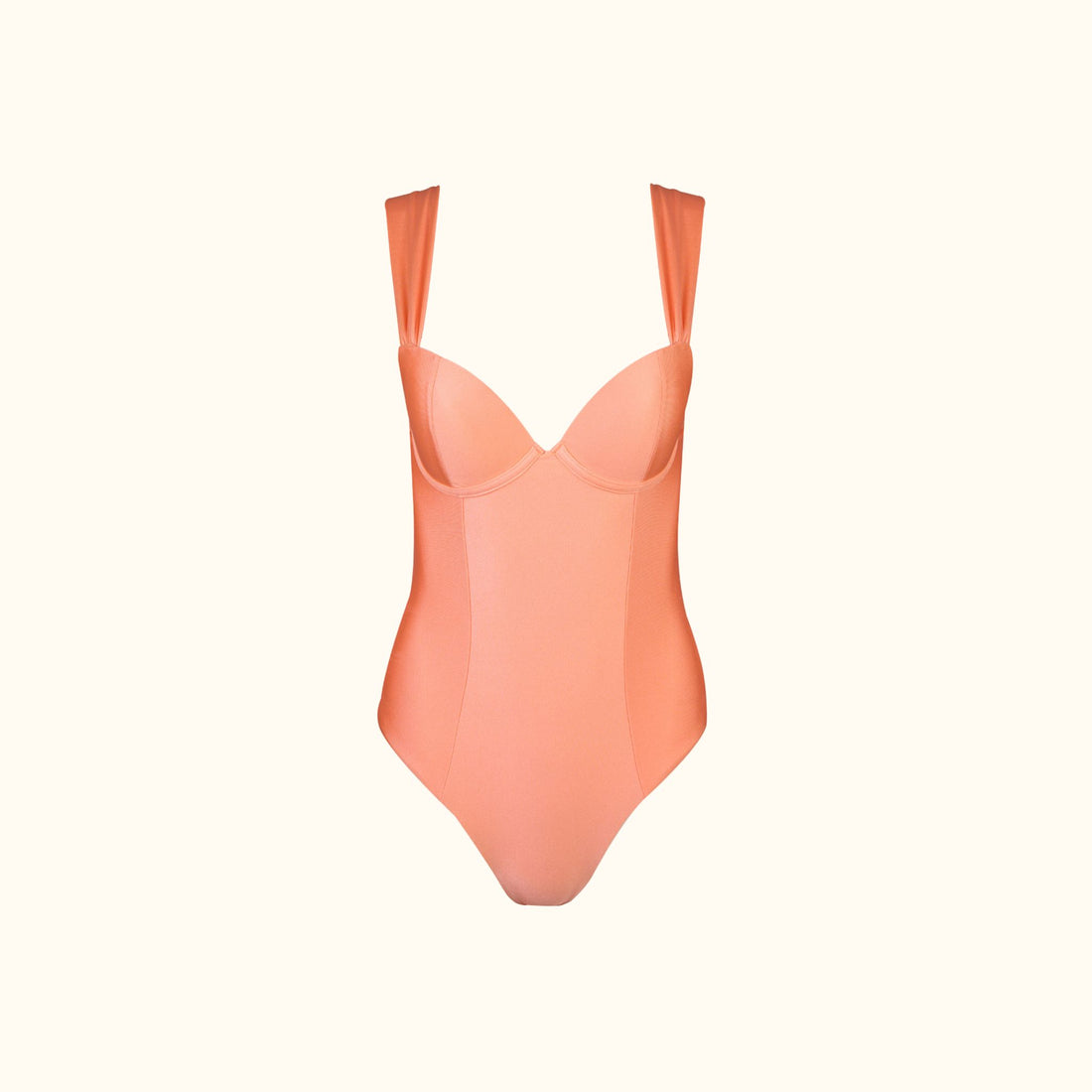 Magnolia Peach Push Up One Piece