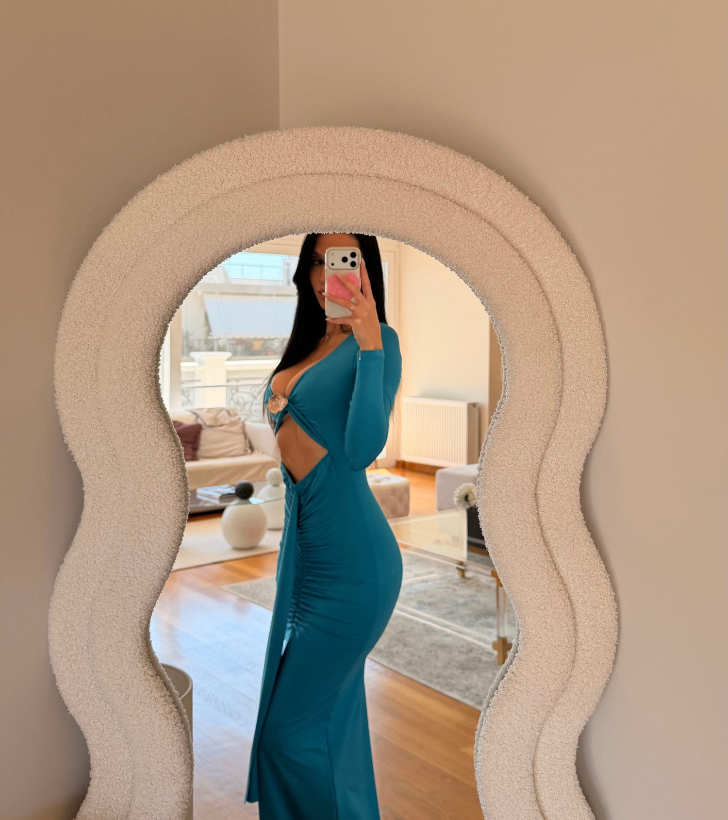 Jasmine Ruched Maxi Dress