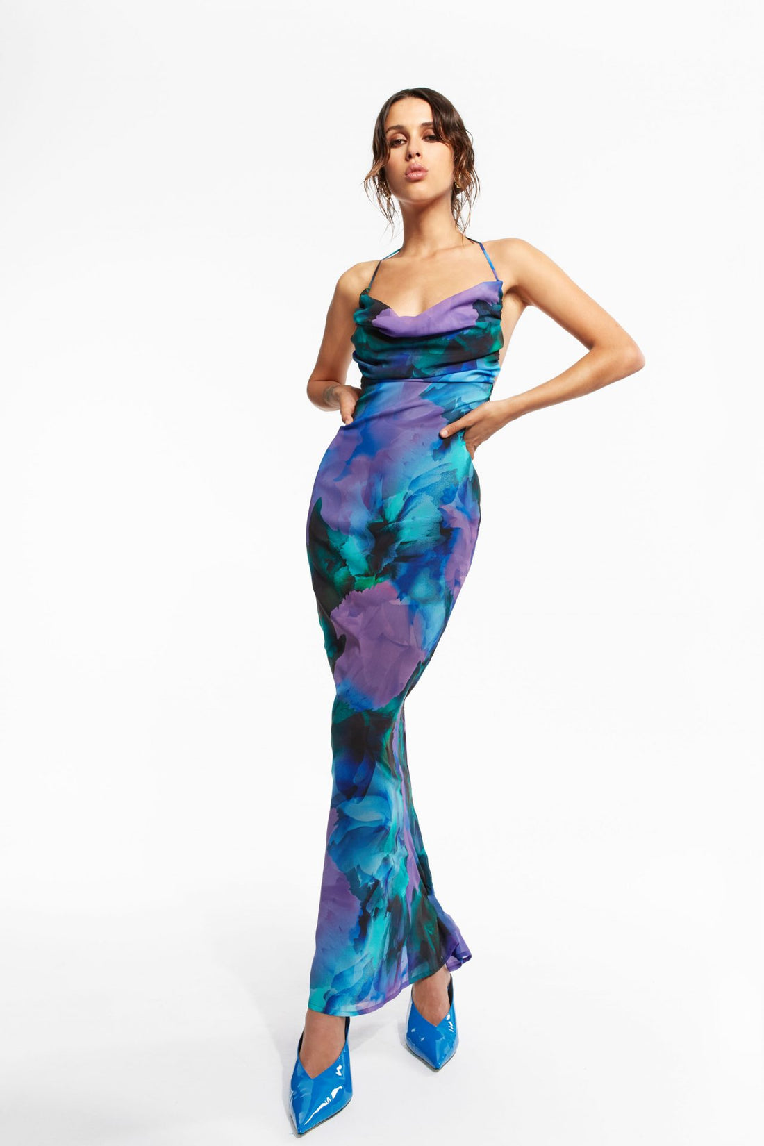 Isabel Floral Maxi Mermaid Dress